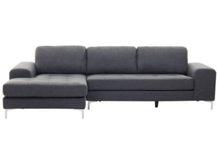 Right Hand Fabric L-Shape Couch Qira