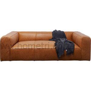 Alternative view of Cetto Smart Leather Couch Light Brown