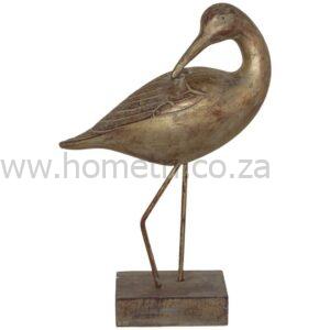 Standing Plinth Beak-Up Bird