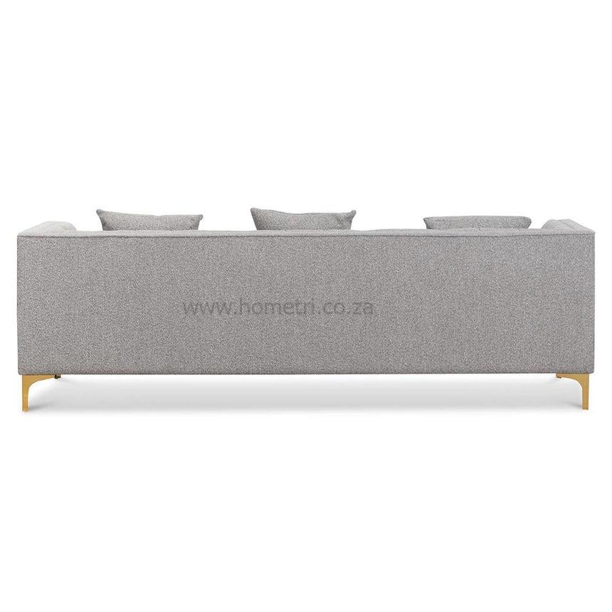 3-Seater Couch in Grey Boucle - Image 6