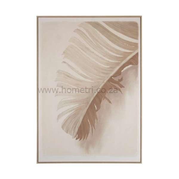 Afternoon Palm Art in Sepia