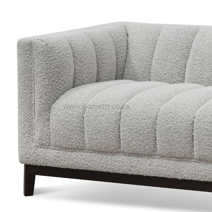 Edwards Boucle 3 Seater Couch - Image 4