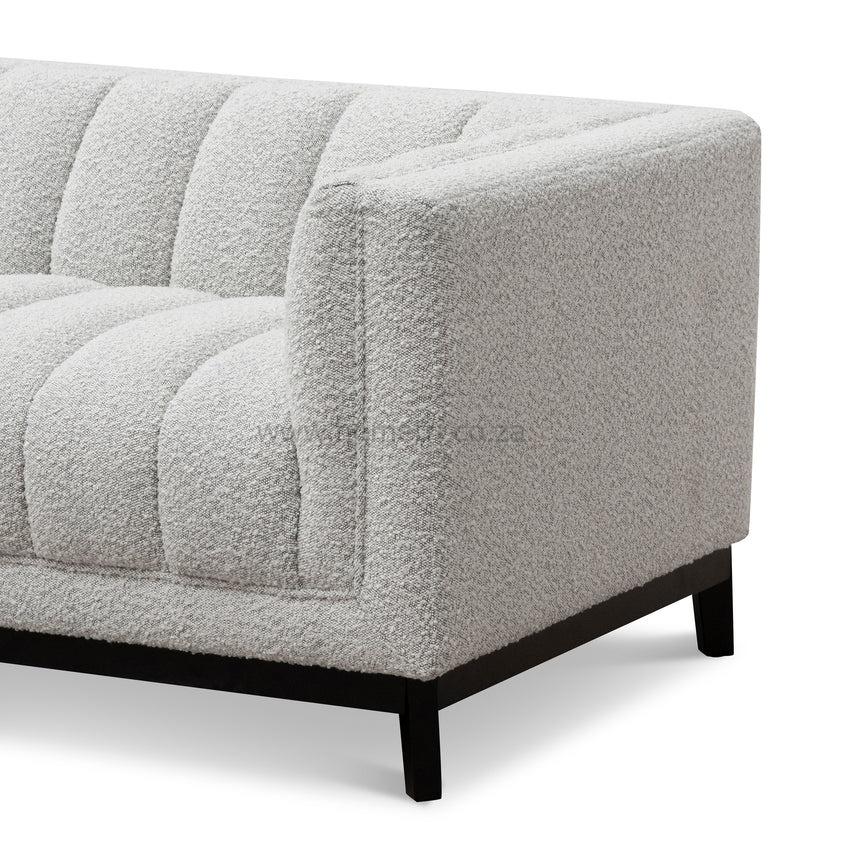 Edwards Boucle 3 Seater Couch - Image 3