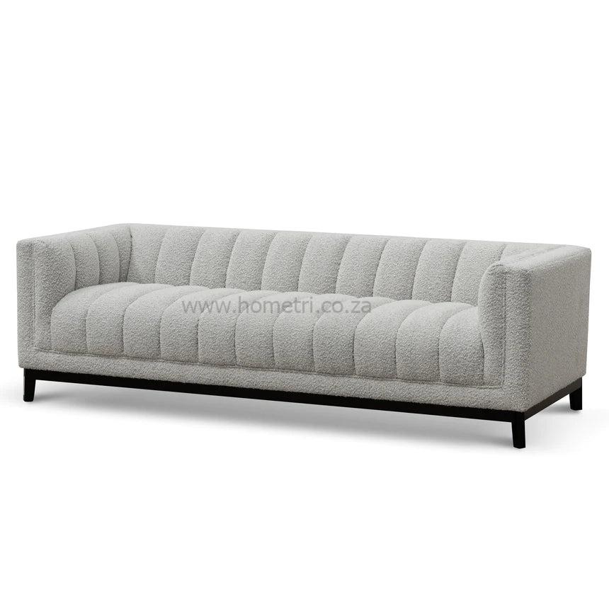Edwards Boucle 3 Seater Couch - Image 2