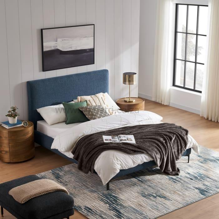 Adama Indigo Blue Bed - Image 4