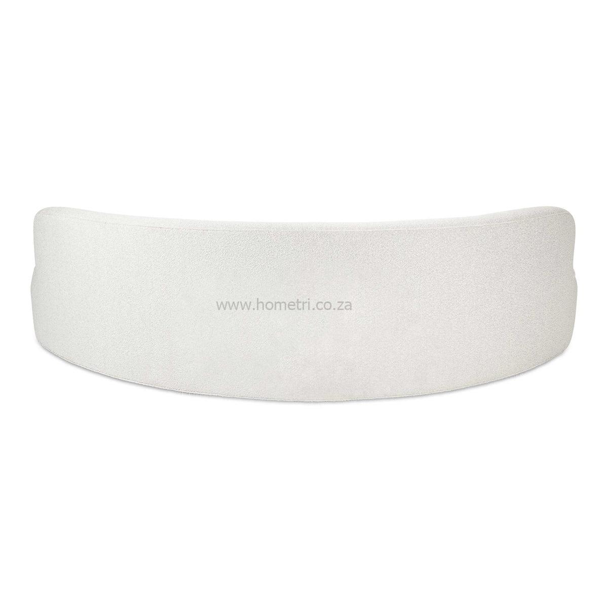 Amore Boucle Curved Couch - Image 5