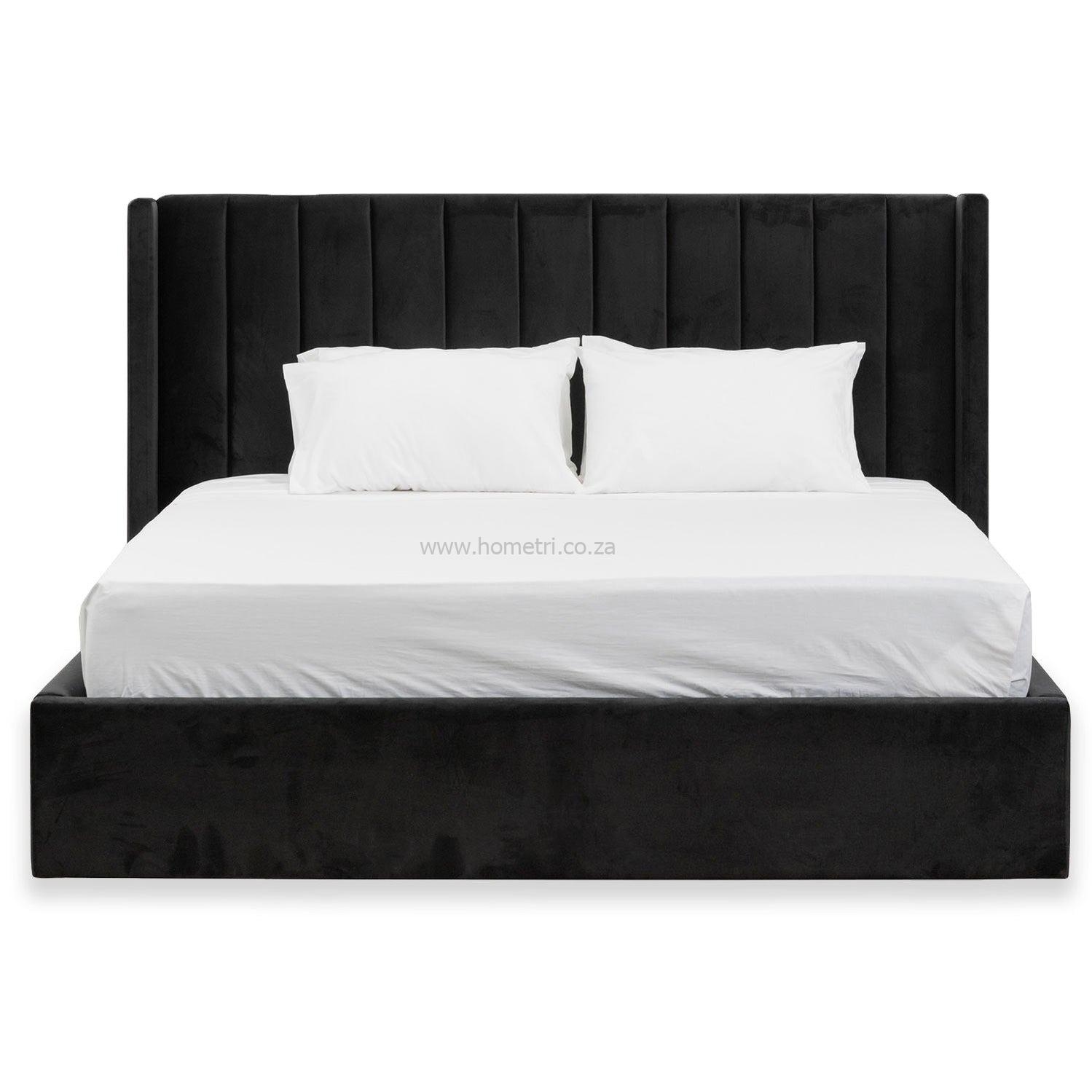 Hillcrest Velvet Base Bed