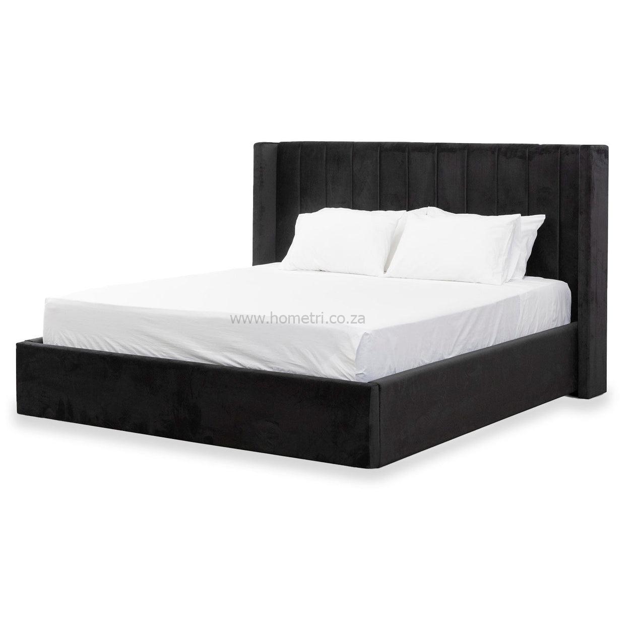 Hillcrest Velvet Base Bed - Image 2