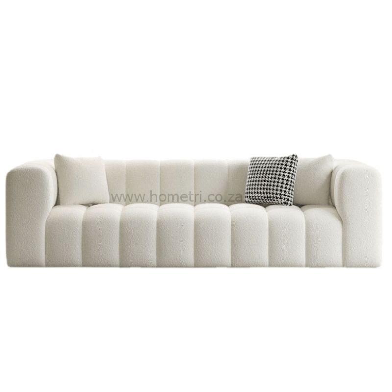 Kunta Three Seater Boucle Couch