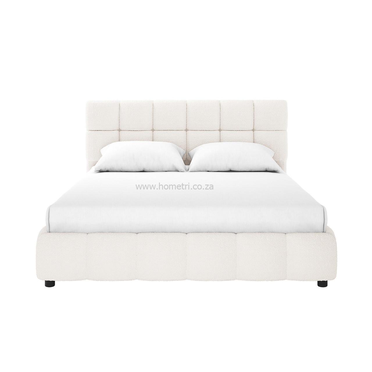 Nikis Tufted Boucle Bed Frame