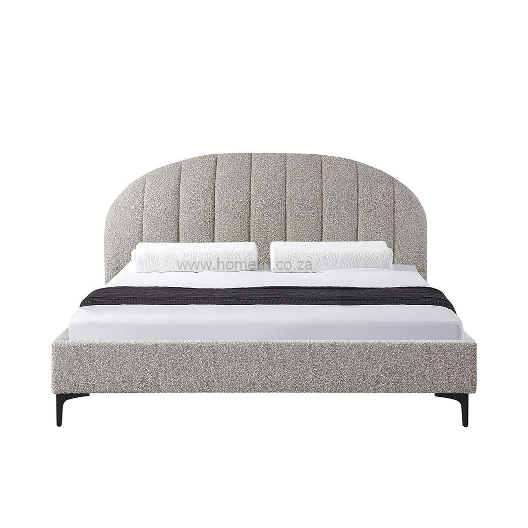 Oline Boucle Fabric Bed Frame