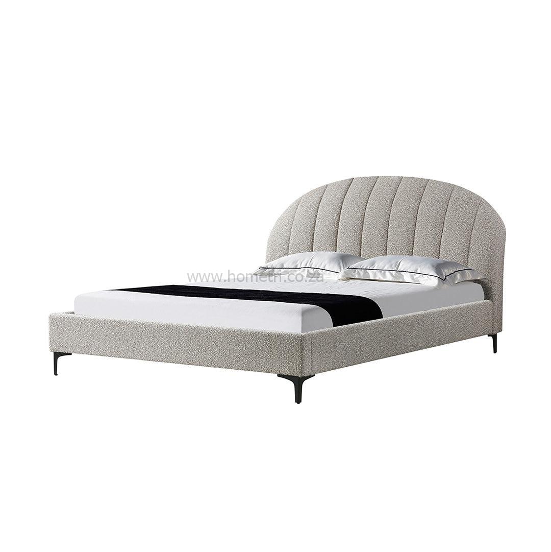 Oline Boucle Fabric Bed Frame - Image 2