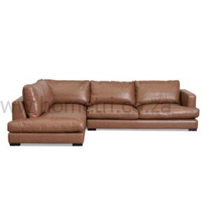 Rambo Leather Left Hand Corner Couch