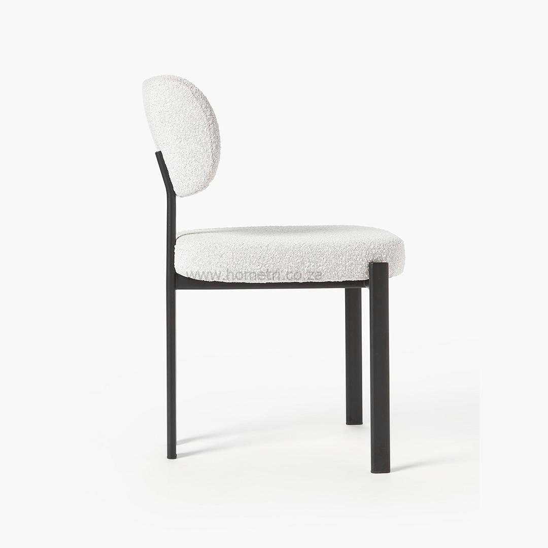 Debbie Dining Chair In Boucle - Image 2