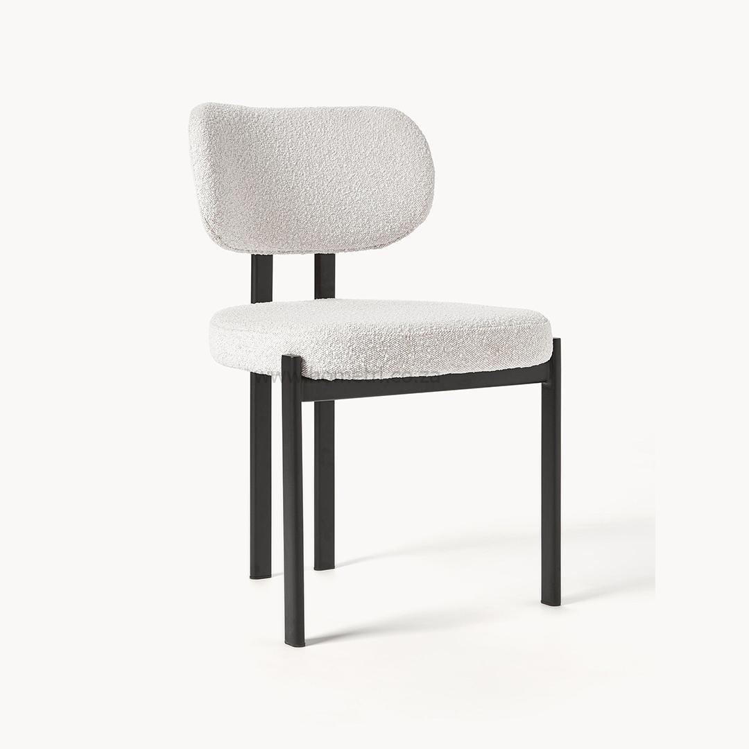 Debbie Dining Chair In Boucle - Image 5