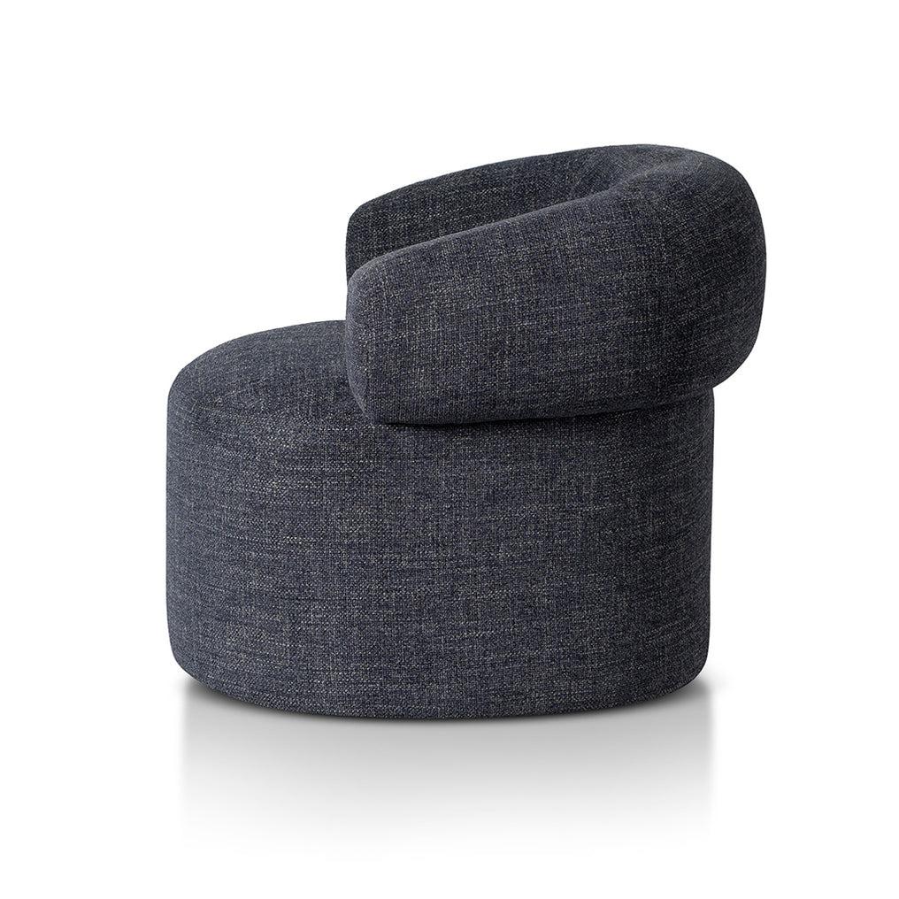Midran Armchair Charcoal Fabric - Image 4