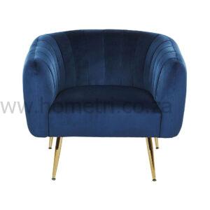 Lucie Velvet Armchair