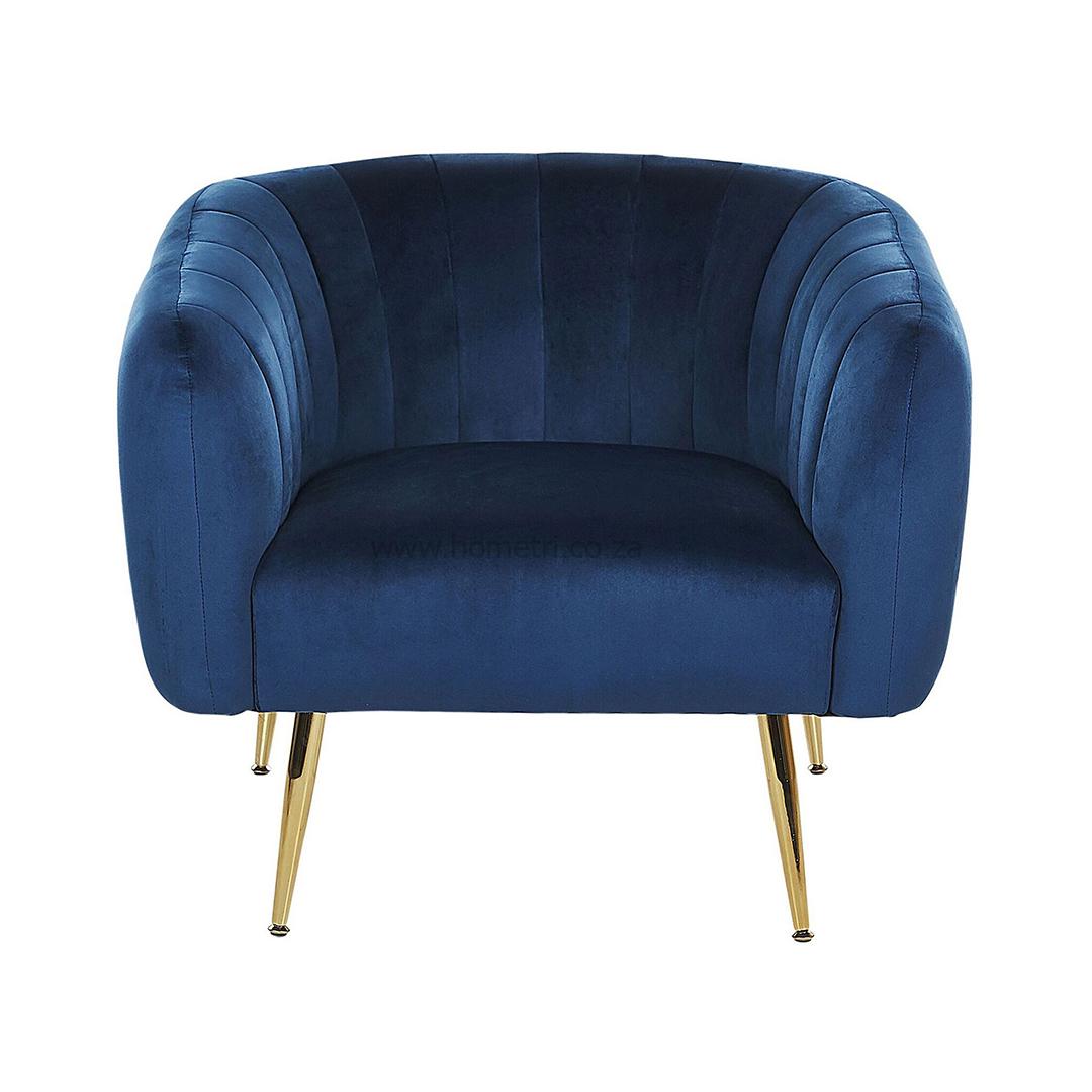 Lucie Velvet Armchair