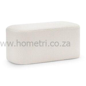 Alternative view of Ashton II Boucle Ottoman