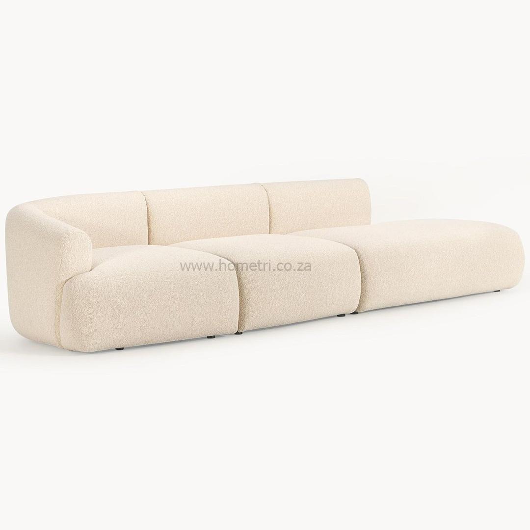 Devon Modular with Ottoman Boucle - Image 2