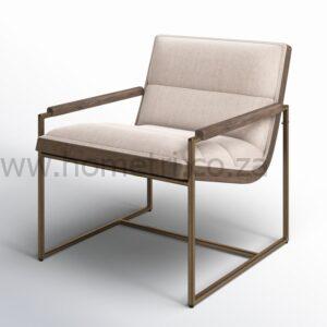Alternative view of Austin Accent Chair w/ Metal Frame