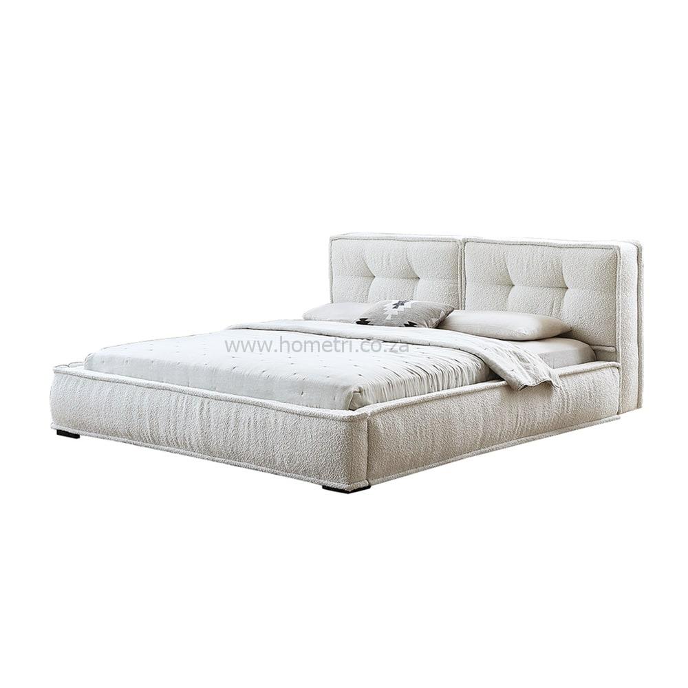 Dara Boucle Bed Frame
