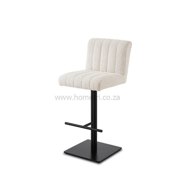 Miller Bar Stool Boucle Fabric - Image 4
