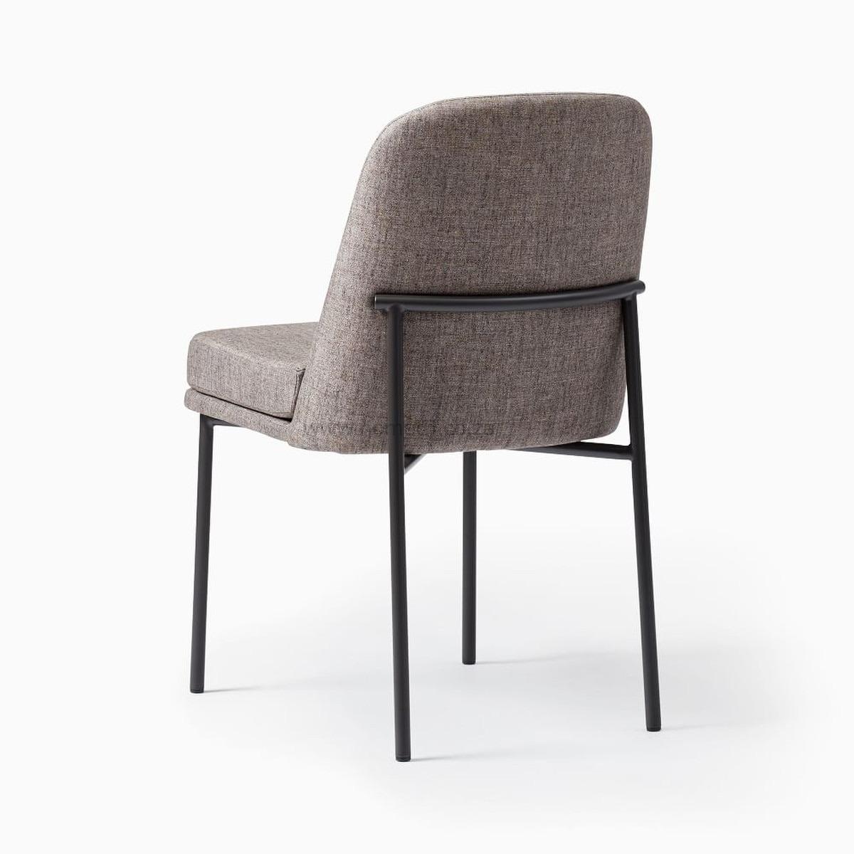 Rose Steel Frame Dining Chair - Image 3