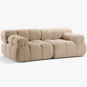Alternative view of Berlin Boucle Fabric Two Seater Couch