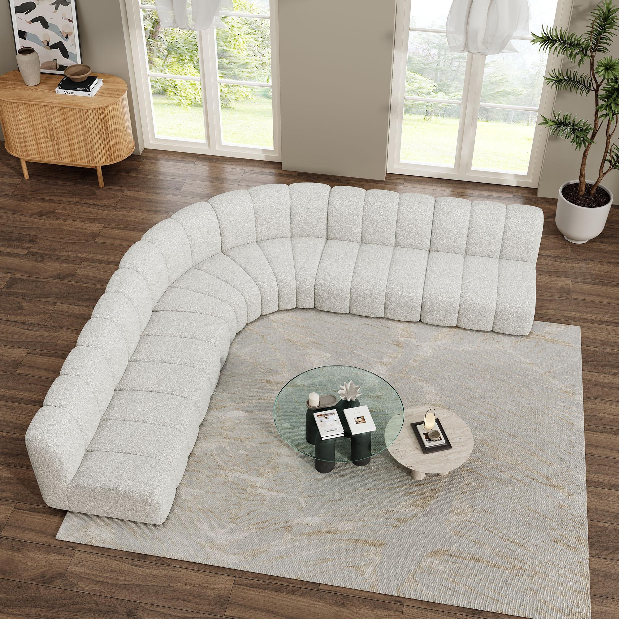 Windsor IV 6 - Piece Curved Modular - Image 7