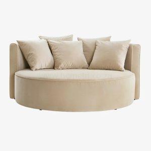 Alternative view of Bergman III Velvet Lounger