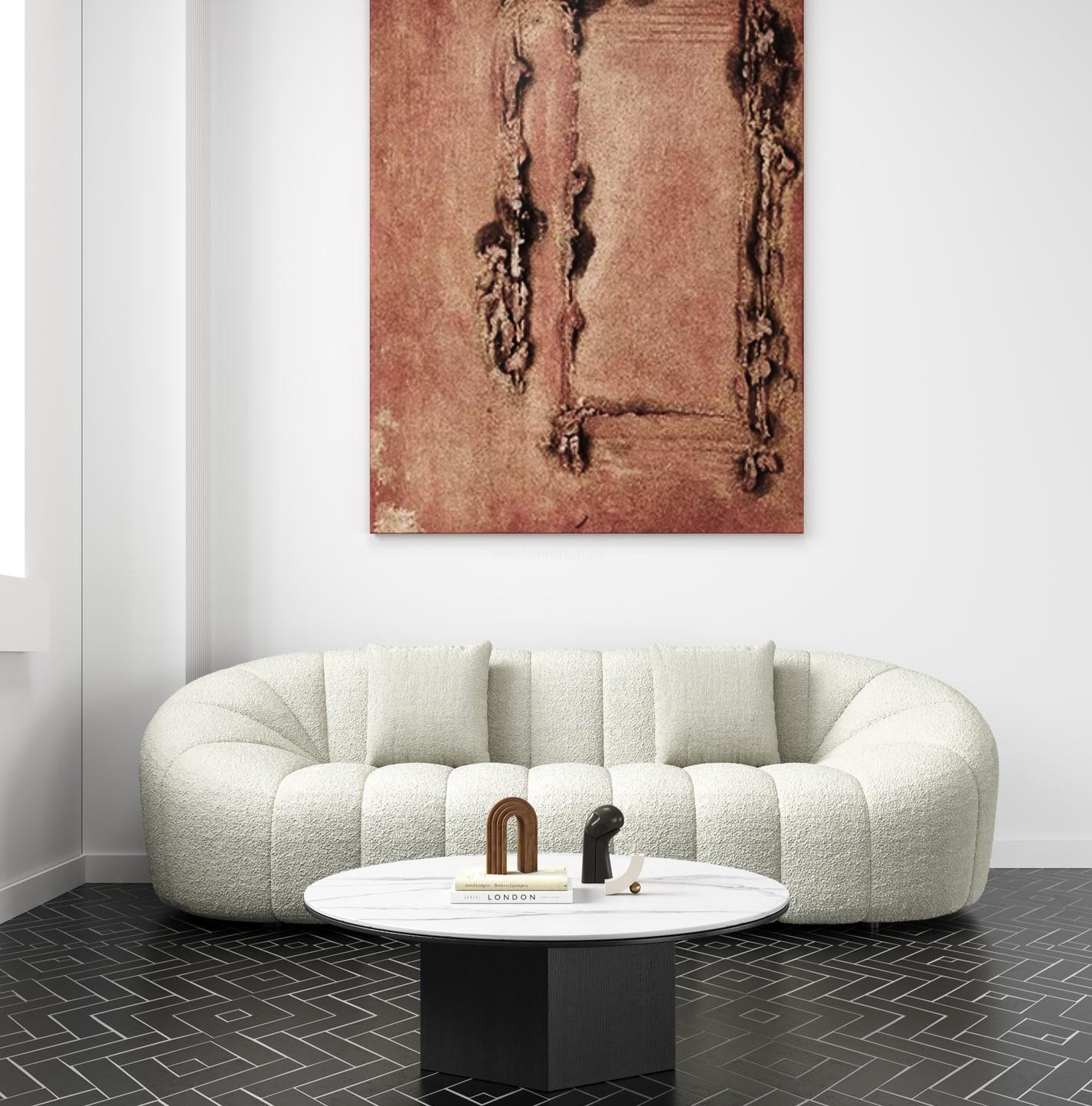 Hatto Lounger Boucle Fabric - Image 3