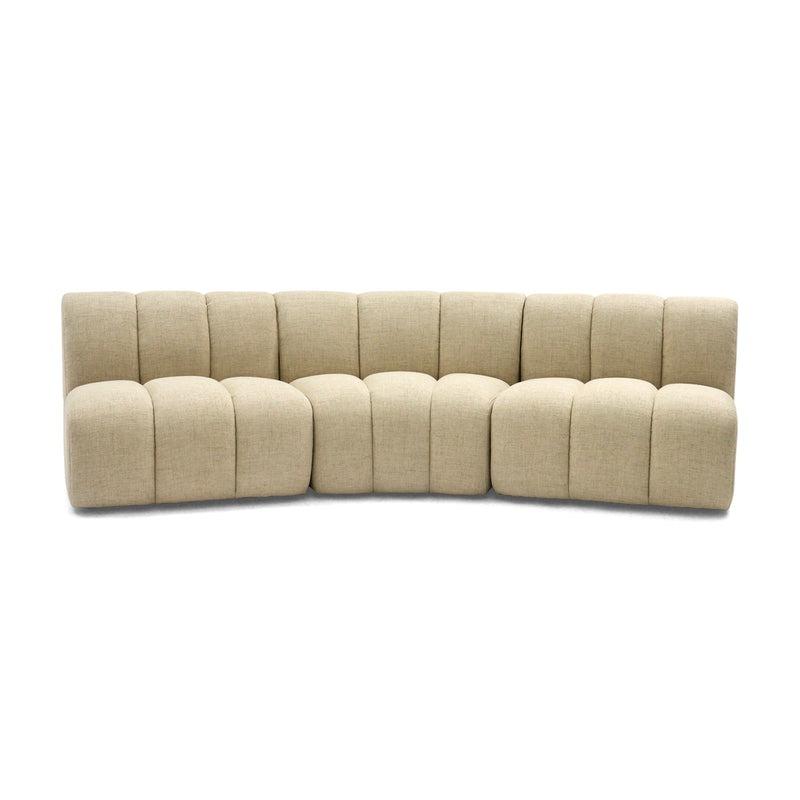 Windsor III Fabric Curved Modular Couch - Image 2