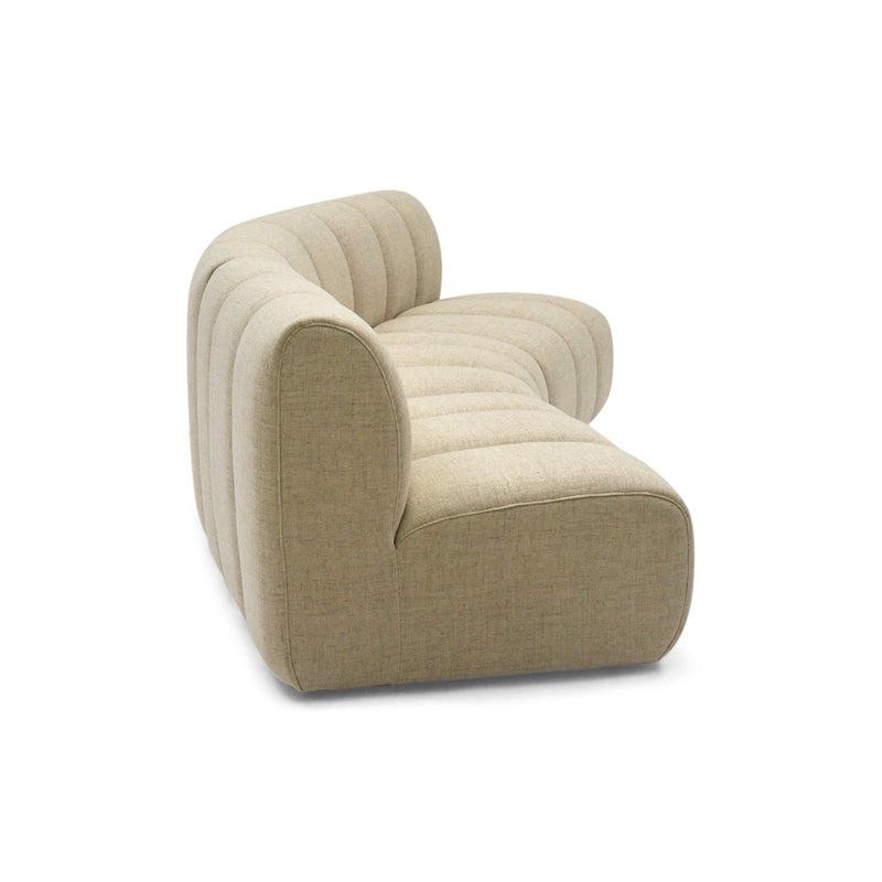 Windsor III Fabric Curved Modular Couch - Image 3