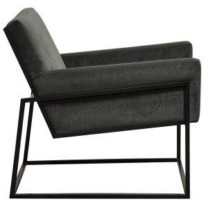 Alternative view of Curtis Steel Armchair Grey
