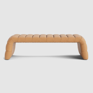 Alternative view of Blakk Leather Bench